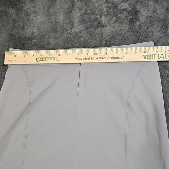 Columbia Omni-Shield Gray Skorts Size 8 FLAW - Picture 8 of 9
